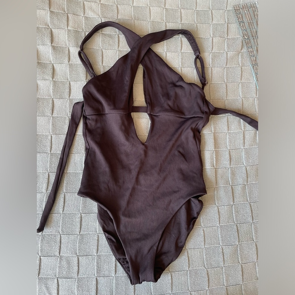 BECCA Black Women's Swim Bodysuit